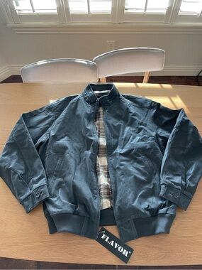 Men's 100% Pigskin Leather Bomber Jacket